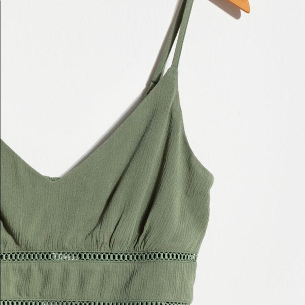 Green Ladder Trim Top - Picture 4 of 10